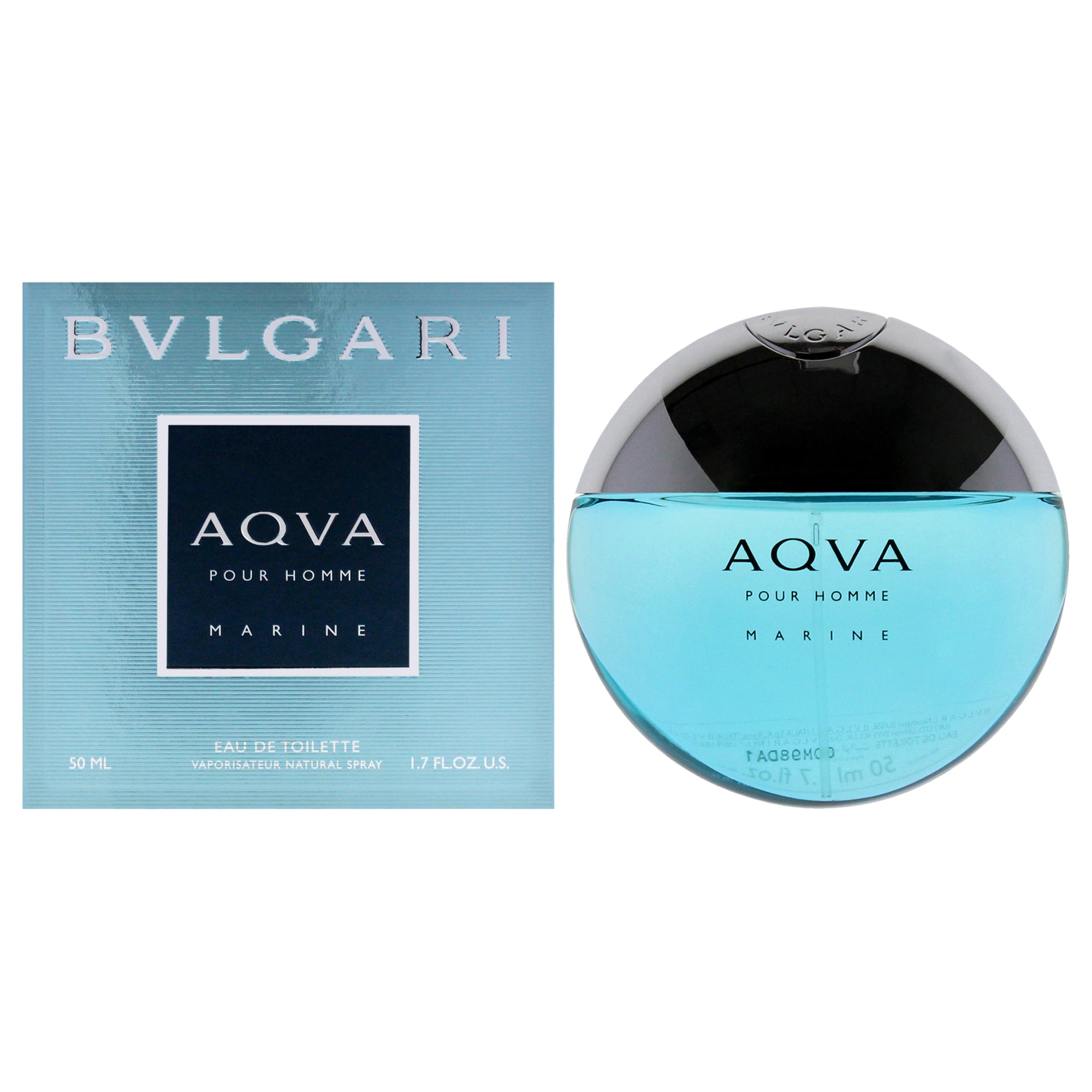 Bvlgari Aqva Marine by Bvlgari for Men - 1.7 oz EDT Spray-New