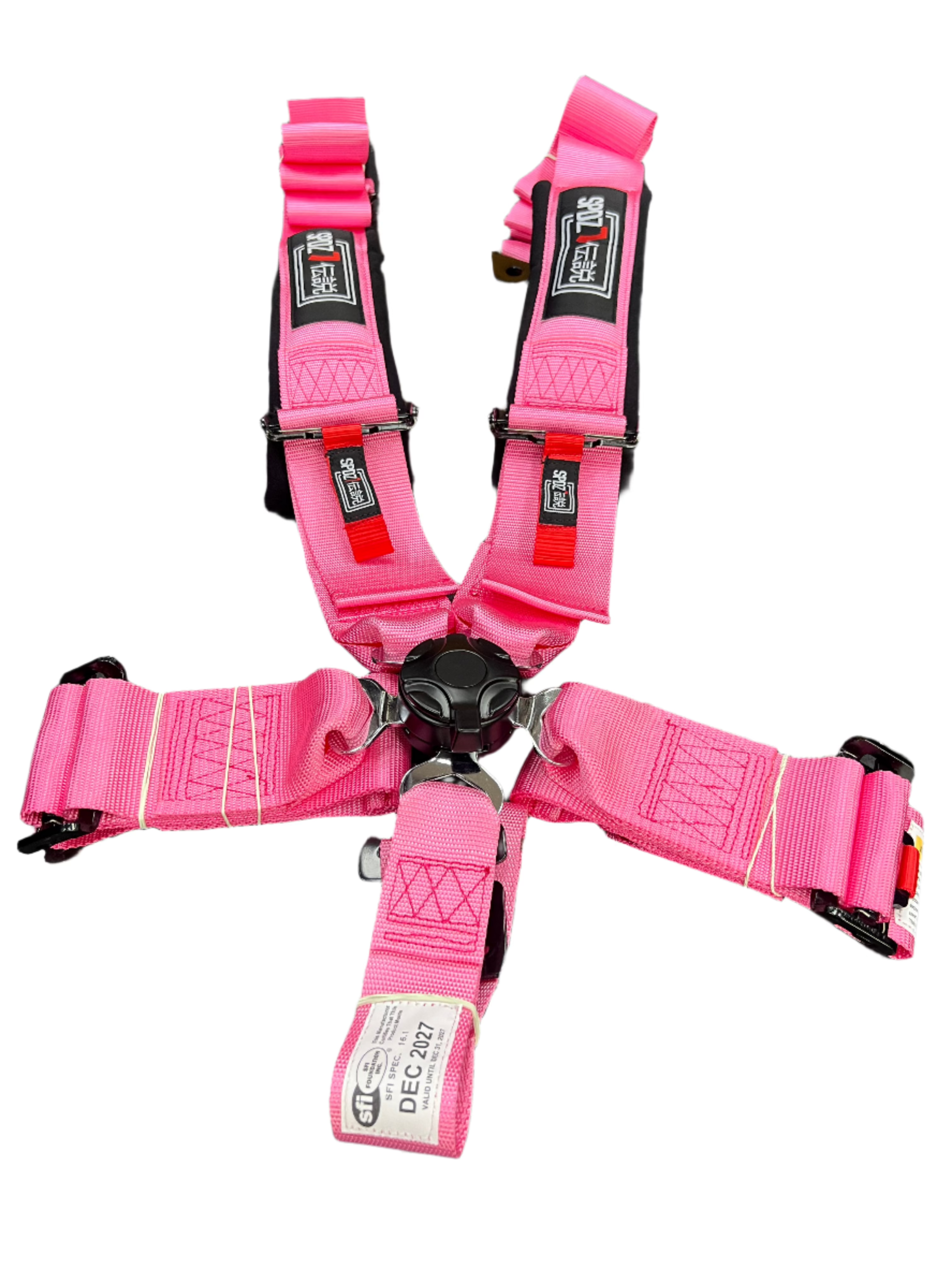 SPDZ1 SFI Seat Belt Harness 5 Point Cam Lock