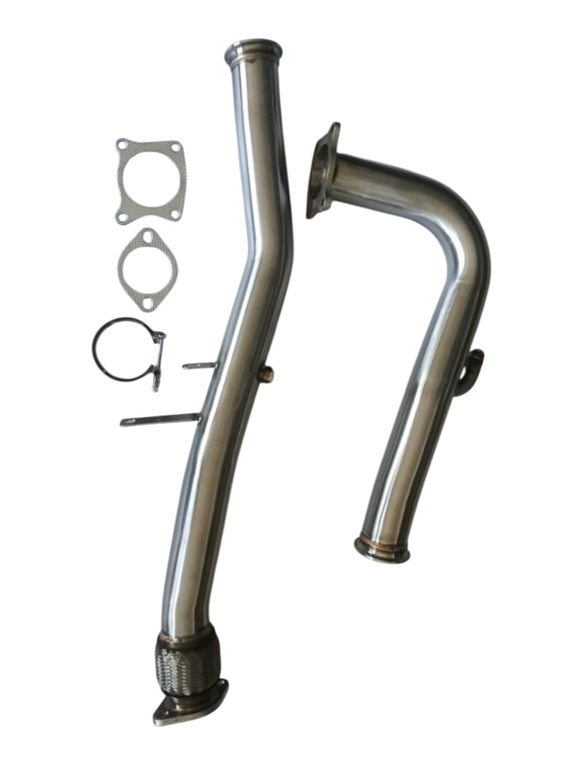 SPDZ1 J-Pipe High Flow Downpipe Combo — 2015-2021 Subaru WRX FA20 6MT