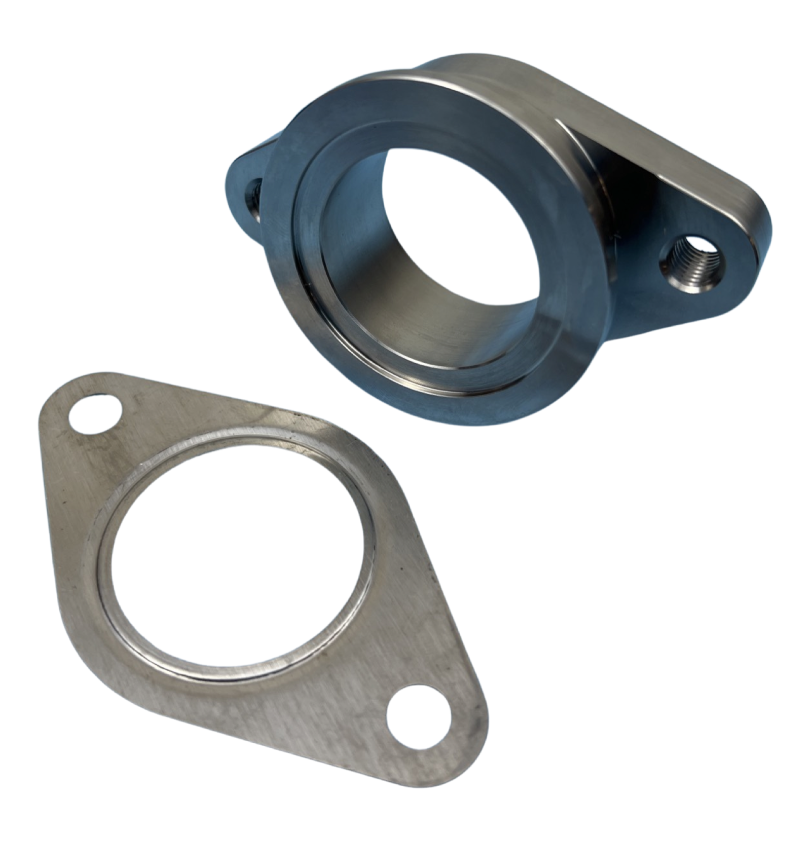 38mm Vband MVS Wastegate To 38mm 2 Bolt Flange Manifold Adapter Gasket Tialsport