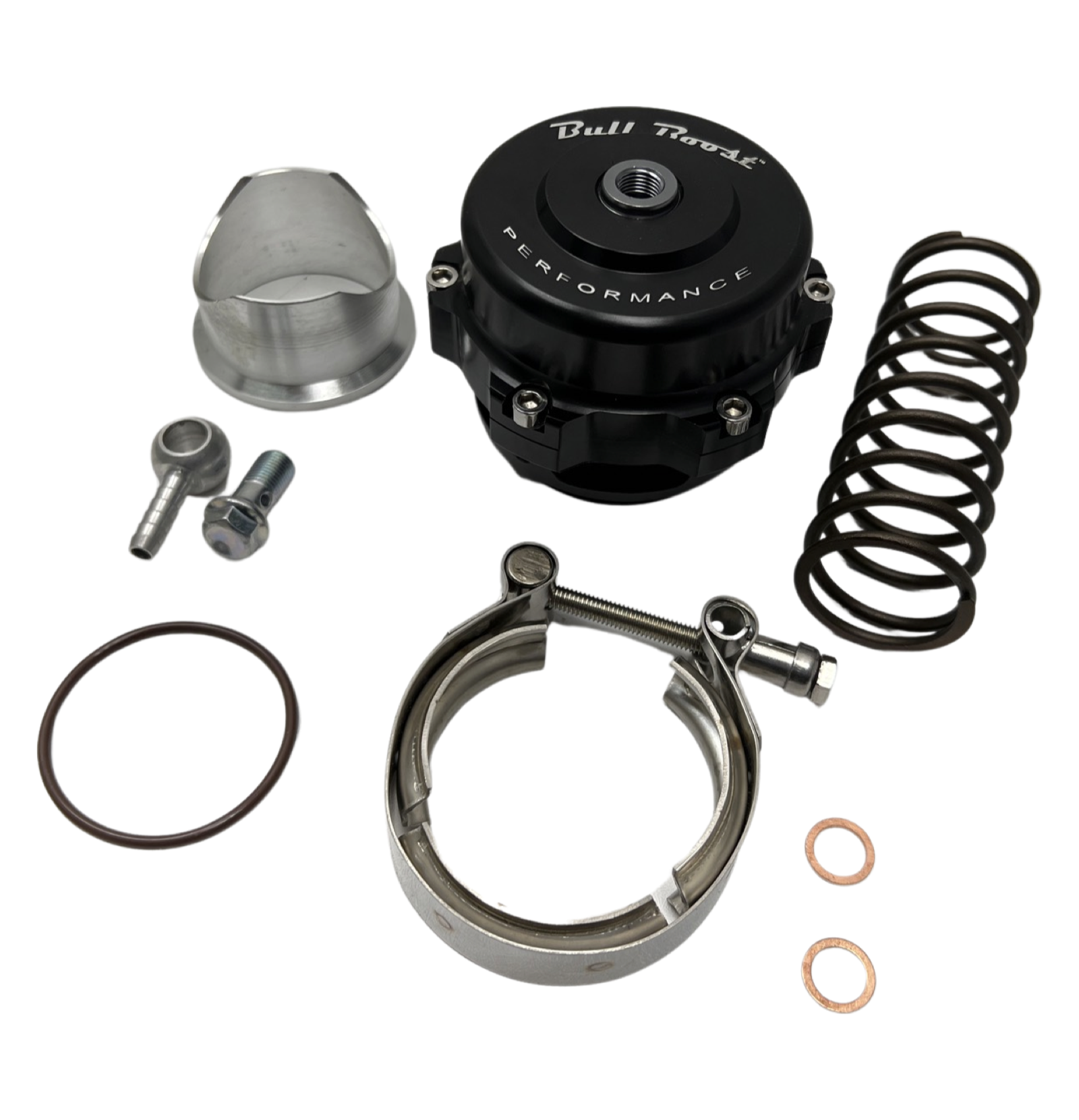 Q BV50 Stye BLACK 50mm Blow off Valve BOV 6PSI 18PSI Springs