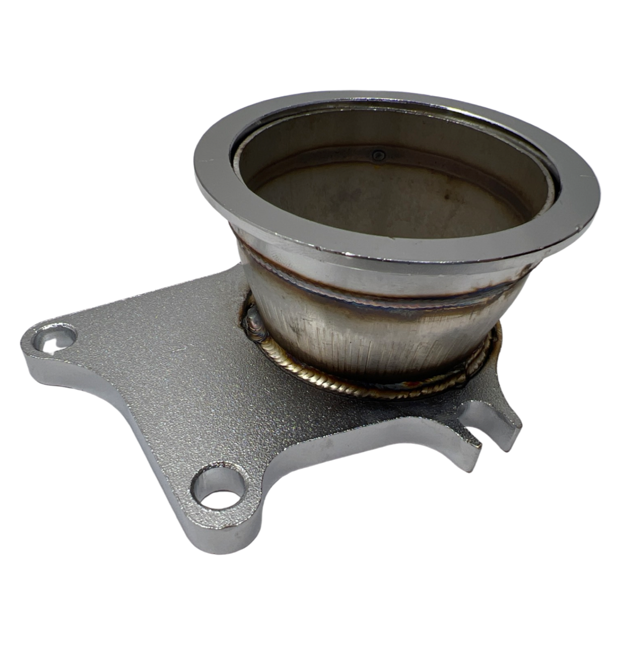 5 Bolt to 3" V-Band Flange Turbo Adaptor Stainless Steel Adapter For T3/T4 Turbo