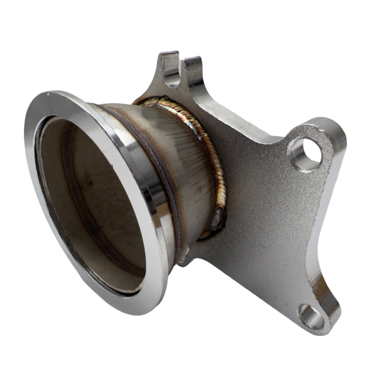 5 Bolt to 3" V-Band Flange Turbo Adaptor Stainless Steel Adapter For T3/T4 Turbo
