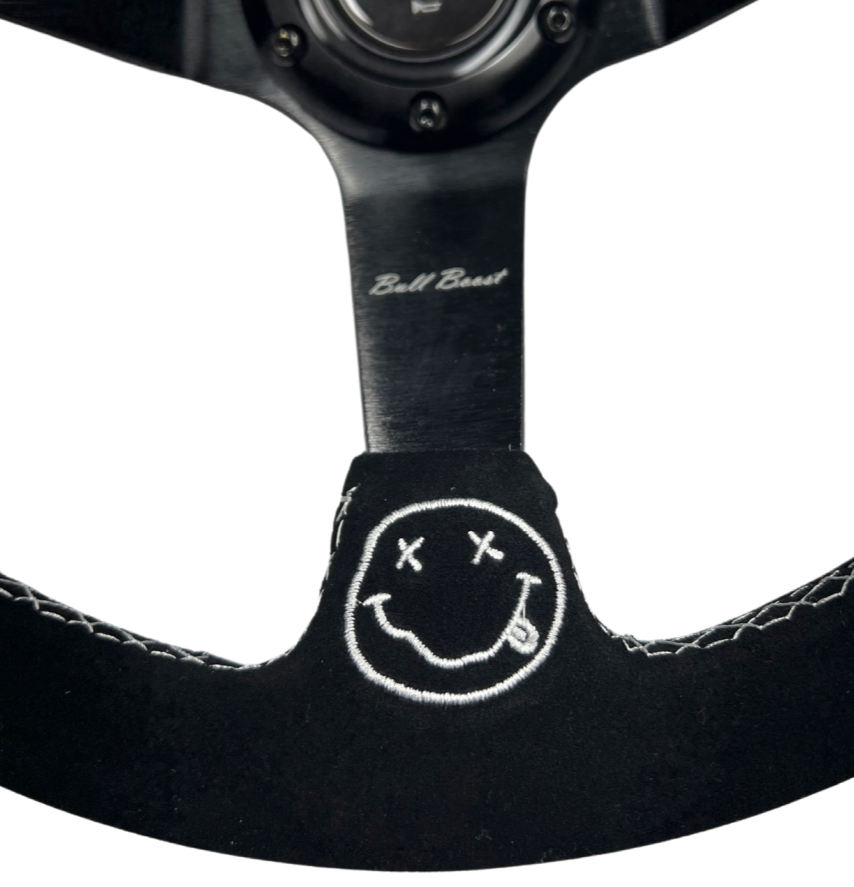 Deadboyz Suede Leather Steering Wheel Hub Adapter Kit For Impreza WRX Legacy