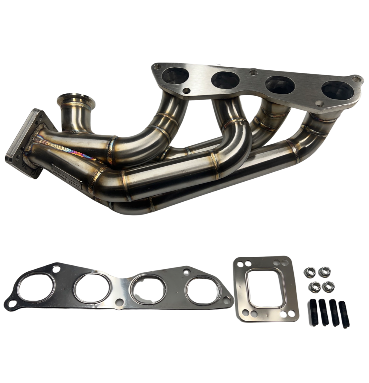 K Series Sidewinder Manifold K20 K24 T4 .82 Dual Ball Bearing Turbo K Swap Kit EG EK Civic Integra DC2 RSX EP3