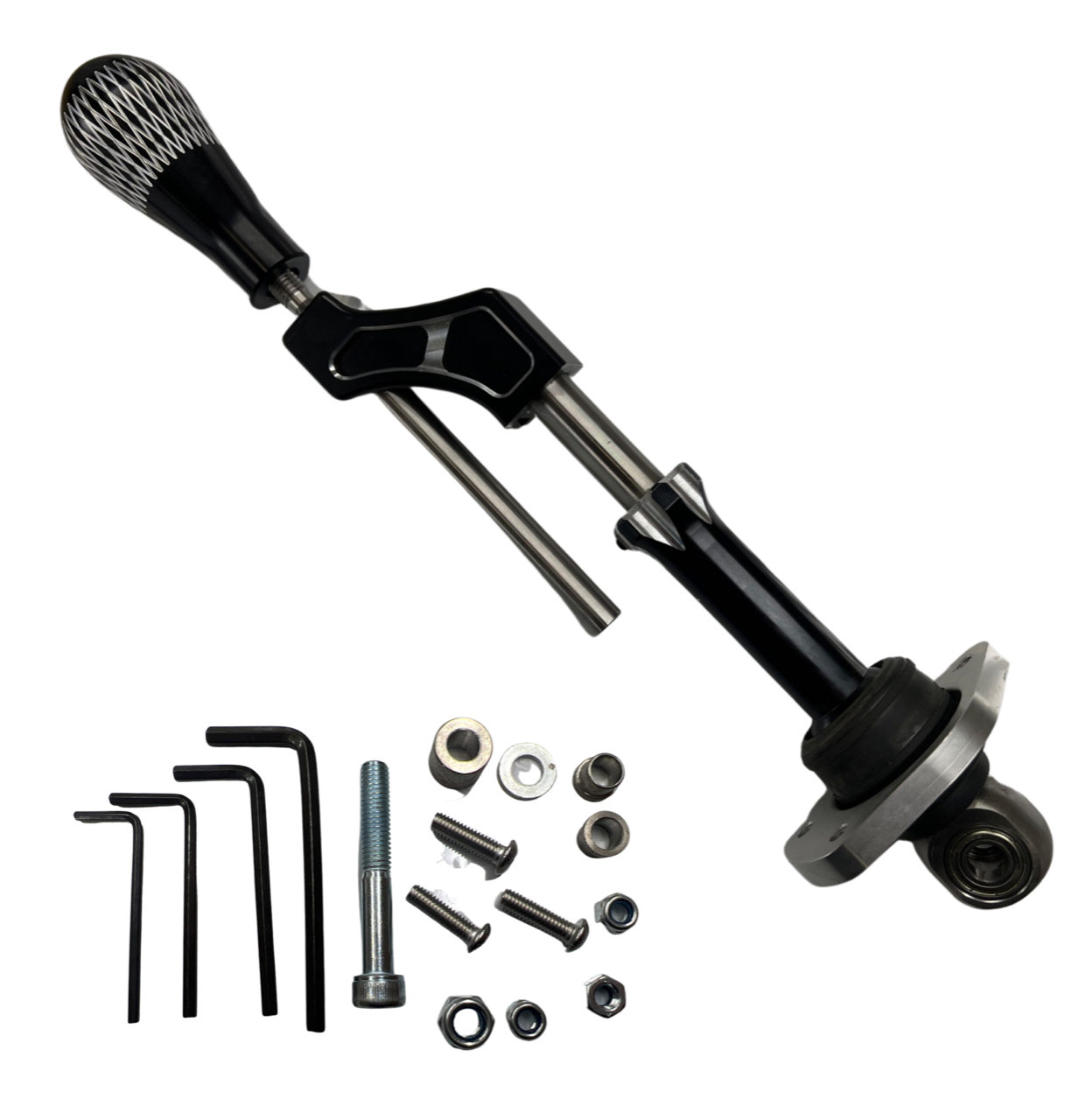 B Series Shifter Shift Box Black Knob Version 2 EF Hatch Del Sol DC2 Integra EX DX V2