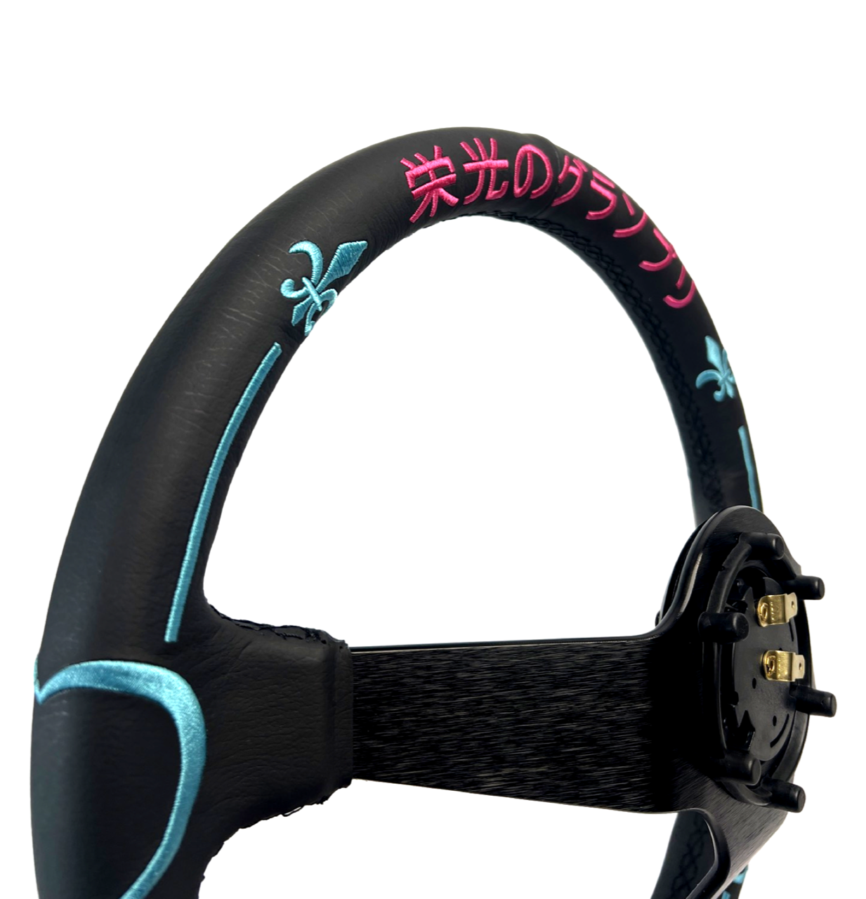 Leather 350mm Steering Wheel + Hub Kit For Nissan Datsun 280Z 260Z 240Z 620 510 C10