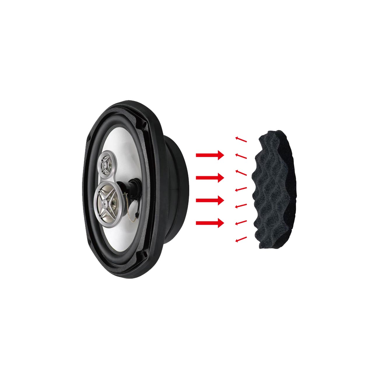 Pipemans Installation Solution 6X9 Speaker Baffle