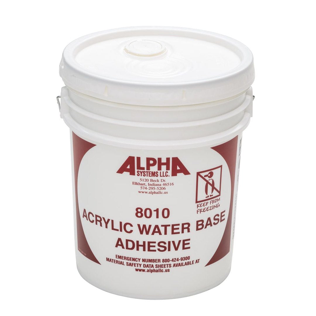 8010 WATERBASE ADHESIVE (5 GALLON)