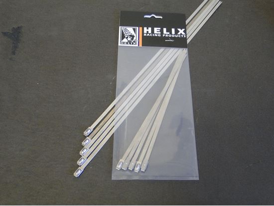 STAINLESS STEEL CABLE TIES 8  50PK
