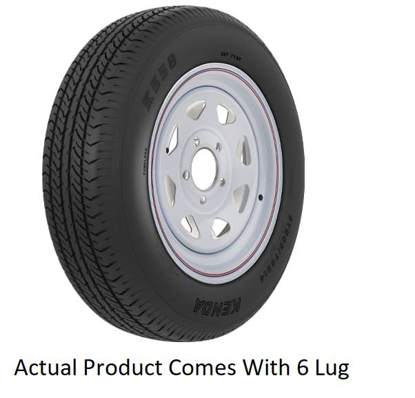 St225/75R15 D/6H Spk Wh Str Kr