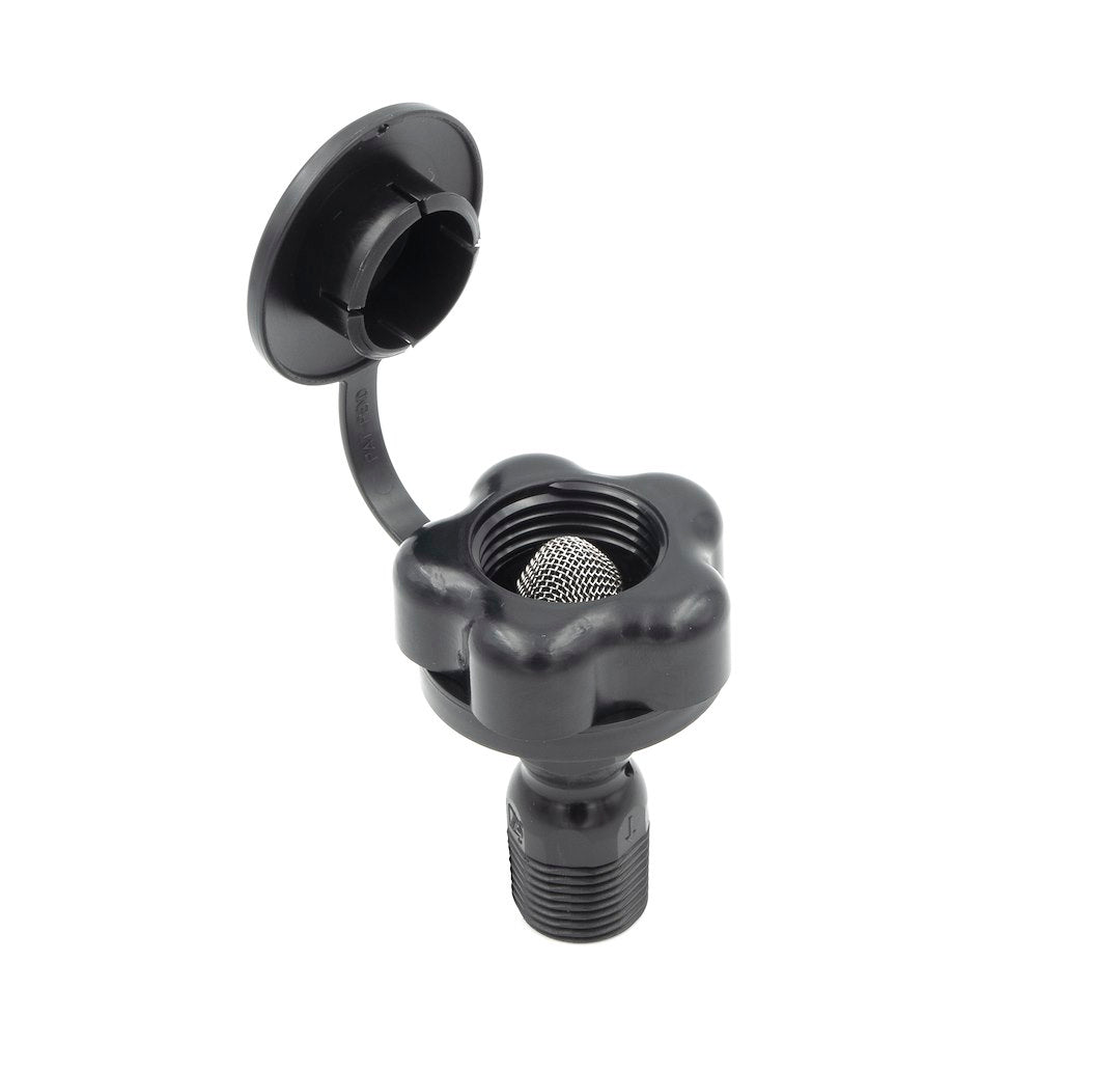 Thetford Rv Camper 1/2 Inch Thread Plastic Check Valve Backflow Preventer Black Pn 94211