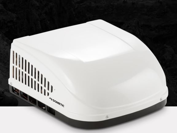 Dometic 9105304480 Brisk Ii Evolution Air Conditioner With Heat Pump - 15K Btu, Standard Profile Rooftop Heat Pump, Ducted Or Non-Ducted Application, Polar White