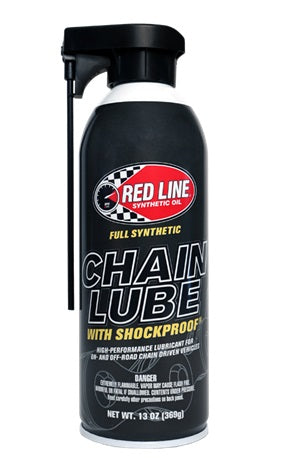 Red Line 43103 Chain Lube With Shockproof - 13 Ounce