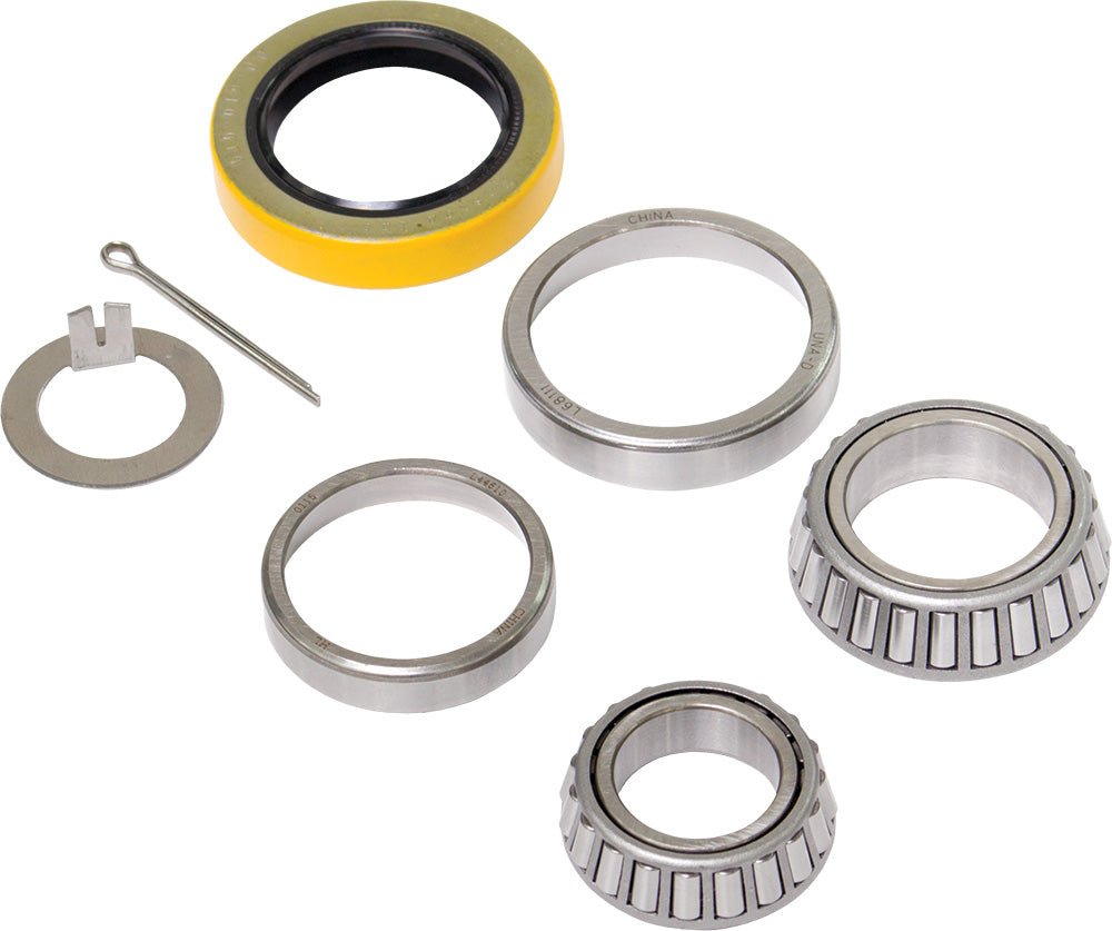 Dexter Axle 3.5K, Bearings And Seal Kit With Cotter P