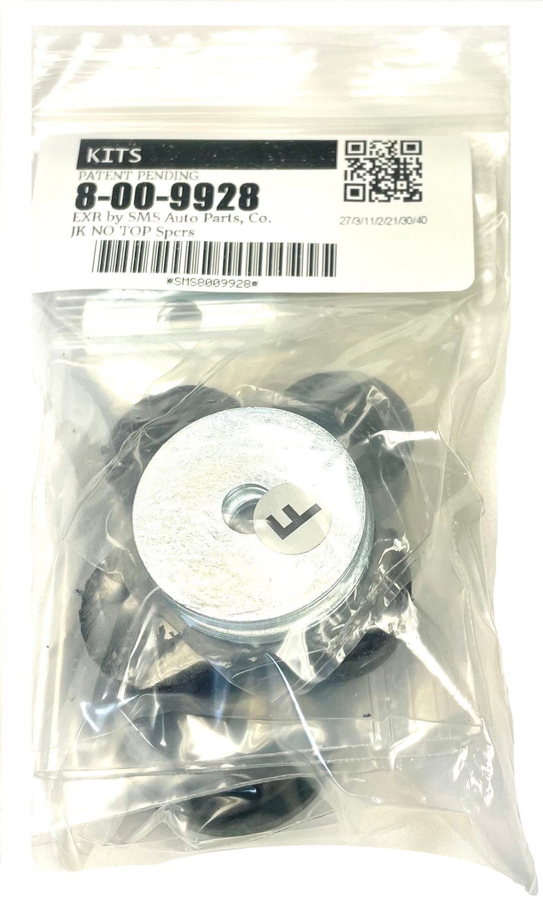 Exposed Rack® - Jk No Top Spcrs (8-00-9928)