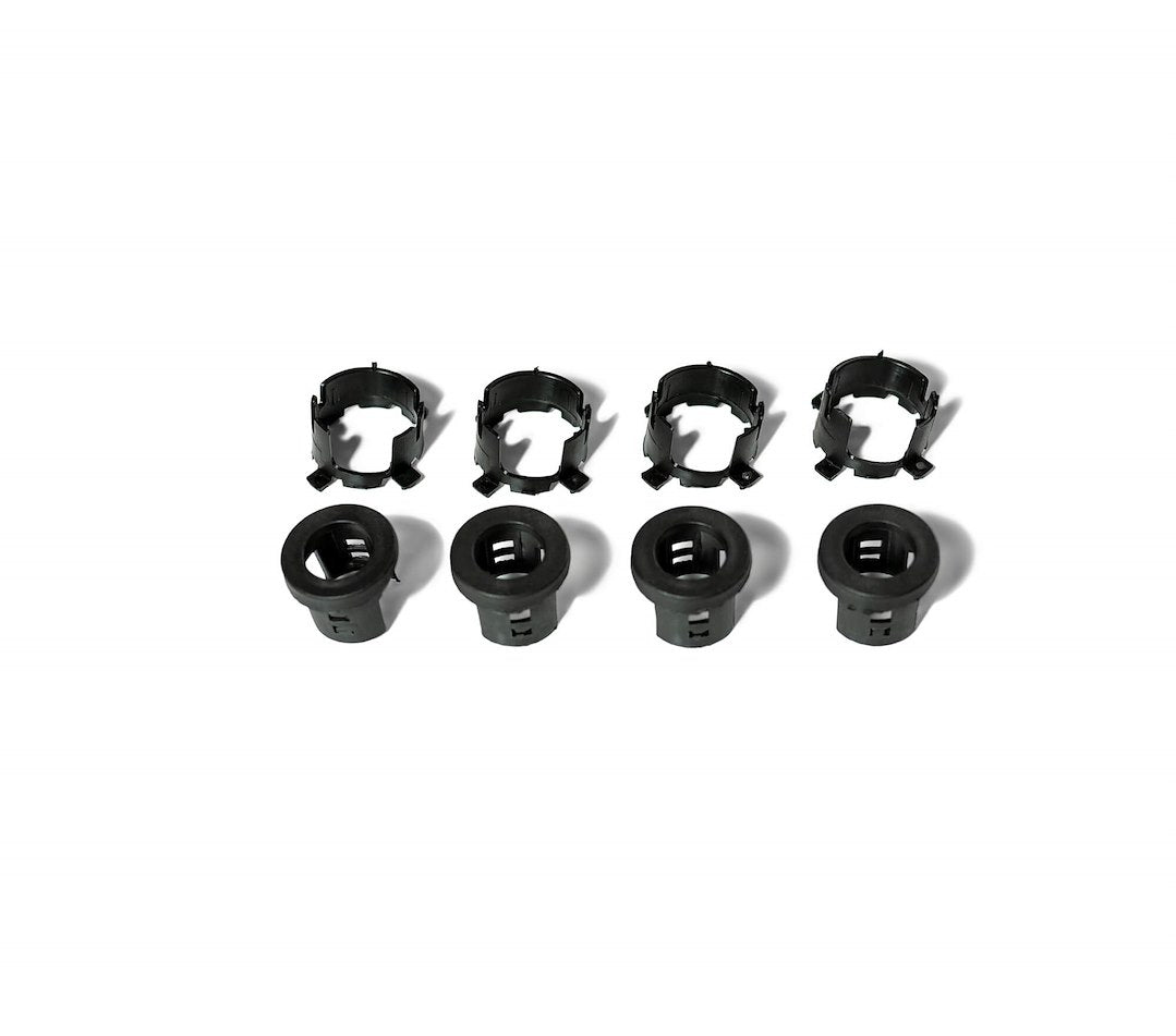 Dv8 Offroad | Mprsnsr-01 | Replacement Oem Sensors Housings (Bezel & Clip Only) | Compatible With Mopar Vehicle Sensors | Complete Set Of 4 | Works In Front Or Rear