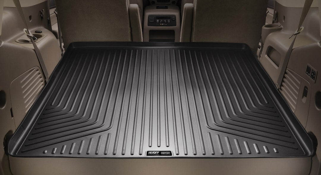 Husky Liners Weatherbeater Cargo Liner | Fits 2021-2024 Ford Mustang Mach-E | Cargo, 1-Pc Black - 45071