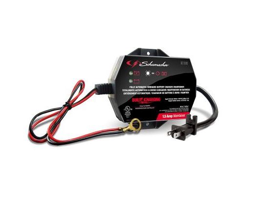 Schumacher Sc1300 1.5A 6/12V Fully Automatic Battery Charger/Maintainer2