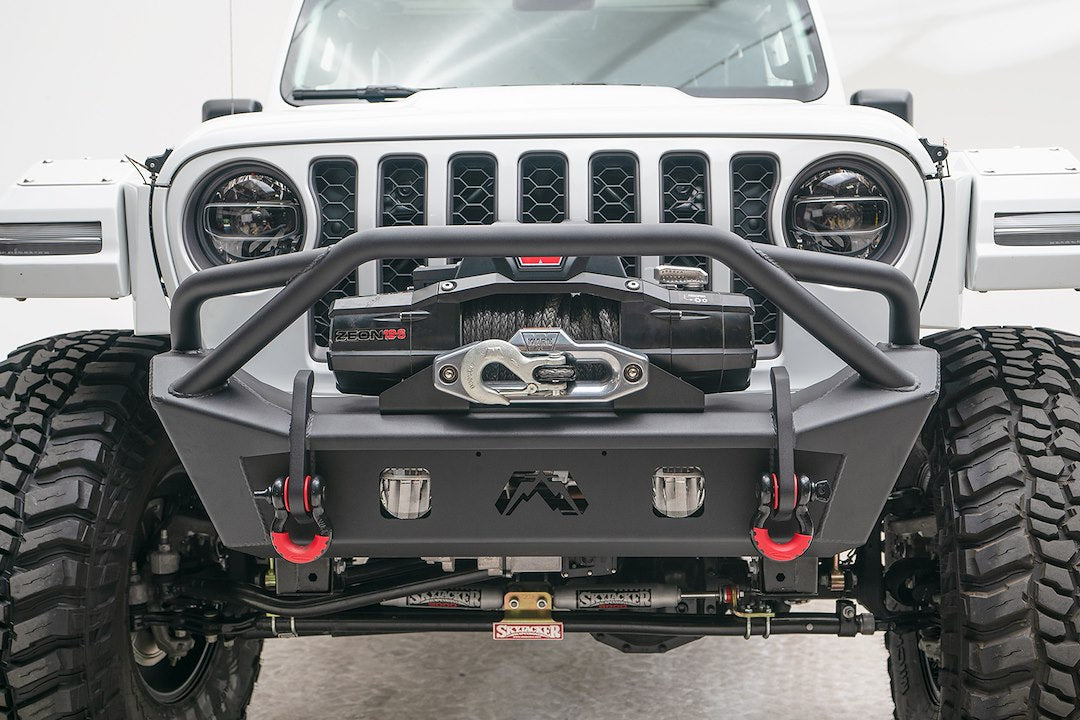 Fab Fours Inc. Jl18-B4752-B Front Bumper Fits Jeep Wrangler