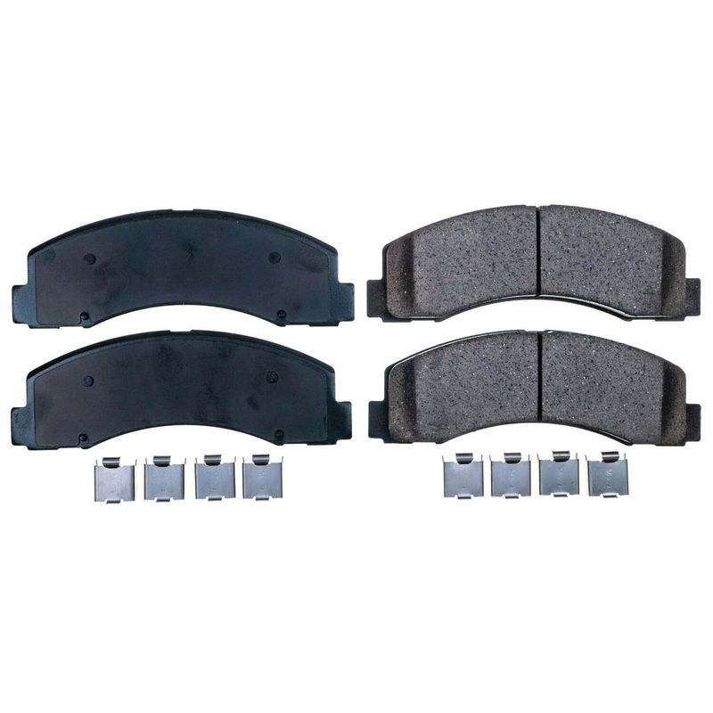 Power Stop 17-2087N Front Z17 Evolution Ceramic Brake Pads With Hardware For Ford Expedition 2021, Lincoln Navigator 2021-2022 [Model Specific]