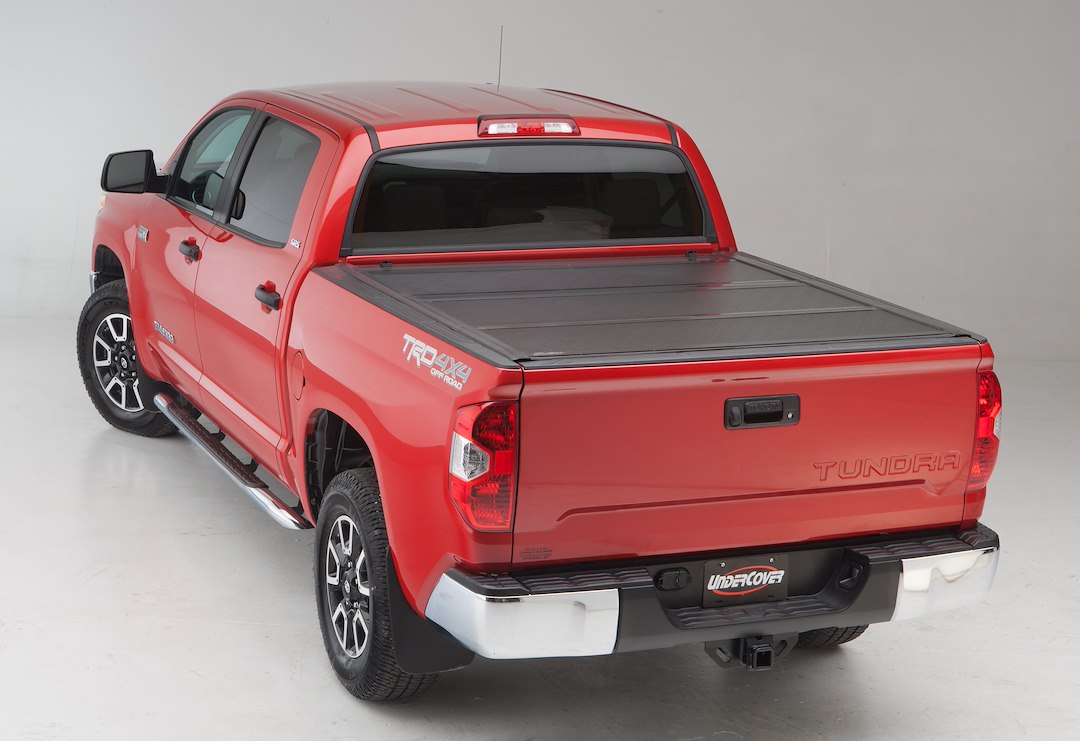 Undercover Flex Hard Folding Truck Bed Tonneau Cover | Fx11019 | Fits 2014 - 2018, 2019 Ltd/Lgcy Chevy/Gmc Silverado/Sierra 1500, 2015-19 2500/3500Hd 6' 7 Bed (78.9)