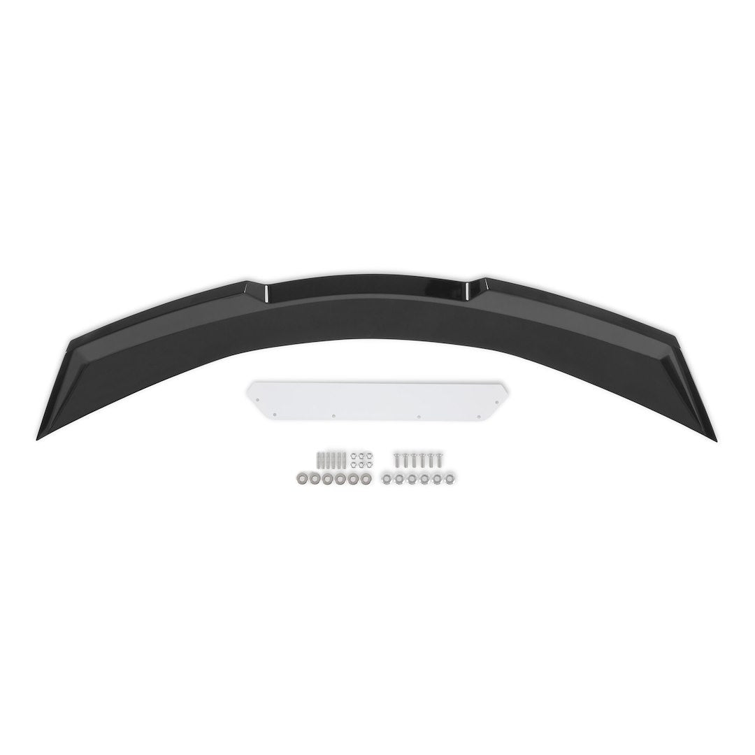 Drake Muscle Cars Cv-C8R190001-Pacm Rear Wicker Bill Spoiler - Carbon Flash Metallic