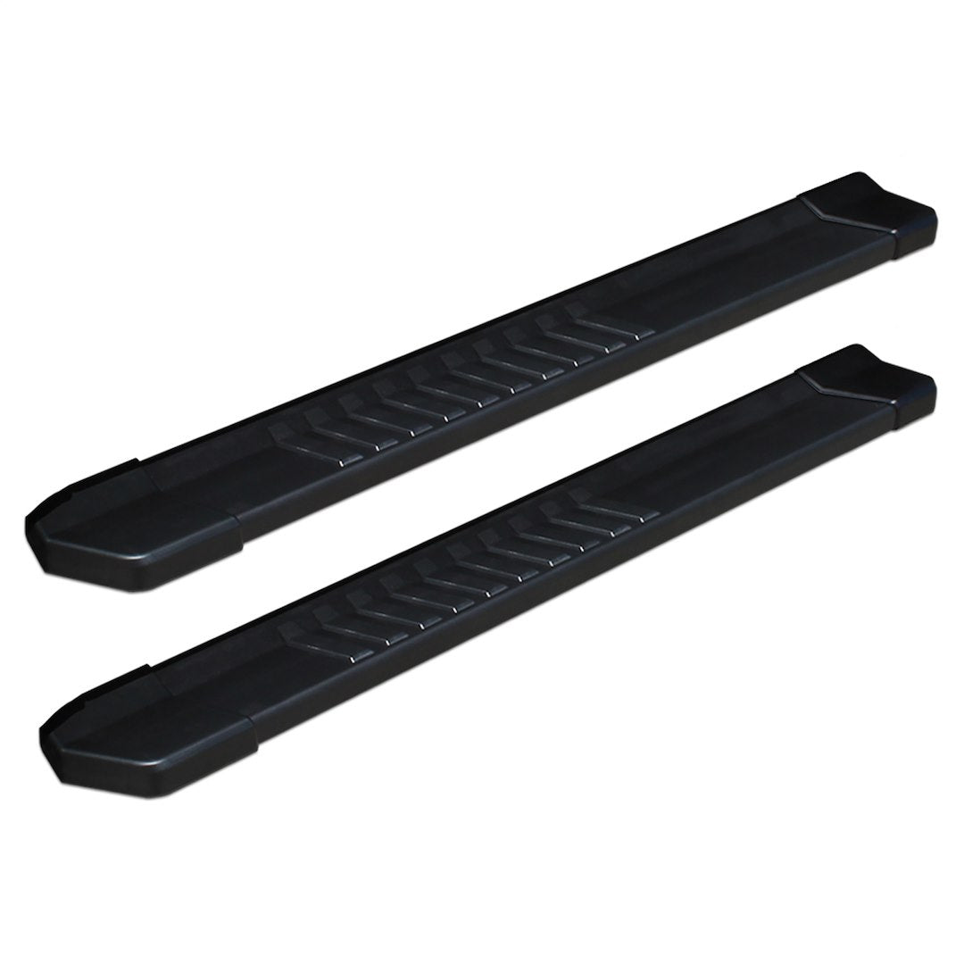 Raptor 1760-Blk 6 In. Running Boards; 60 In; Rocker Panel Mount; Black Textured; Requires Separate Mount Kit;