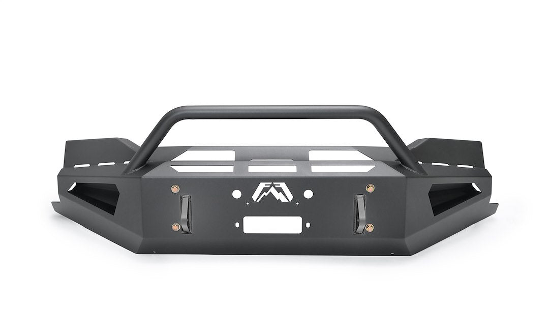 Fab Fours Cs19-Rs4062-1 Red Steel Front Bumper Fits 19-20 Silverado 1500, Black