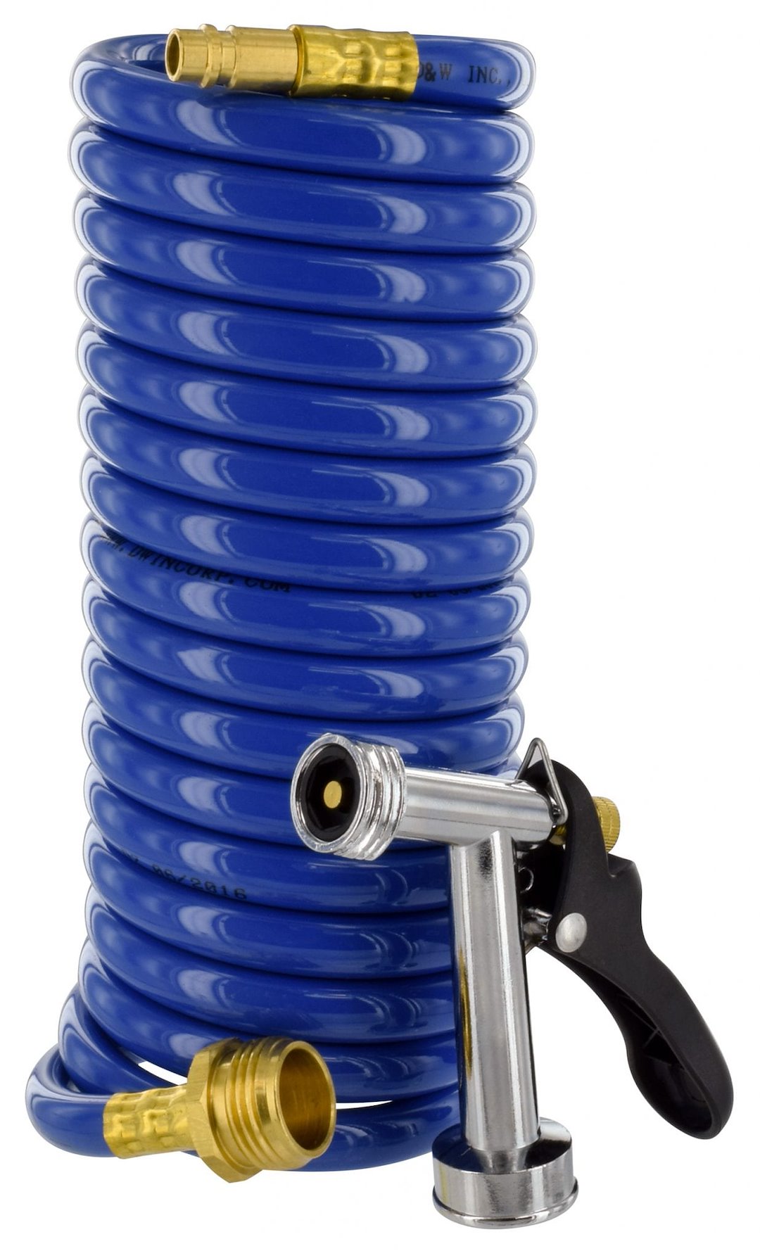 Valterra Llc Pf267003 Spray-Away 15' Coil Hose, Blue