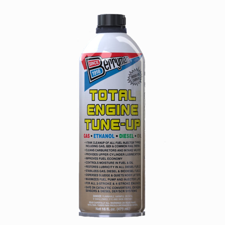 Berryman 0316 Motor Tune Up For Gas And Diesel Easy Pour-In Can, 16-Ounce