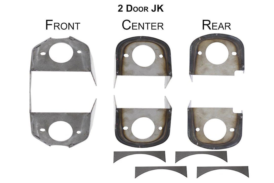2-Door Body Mount Bracket Kit