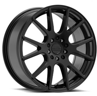 Raceline Wheels 147B Intake Gloss Black Wheel (16 X 7. Inches /5 X 112 Mm, 40 Mm Offset)