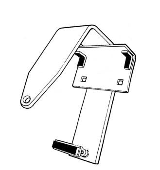 C.R. Brophy Hswb Camper Hold-Down For 2019 Ford F250/F350 Only - Black Powder Coat Finish