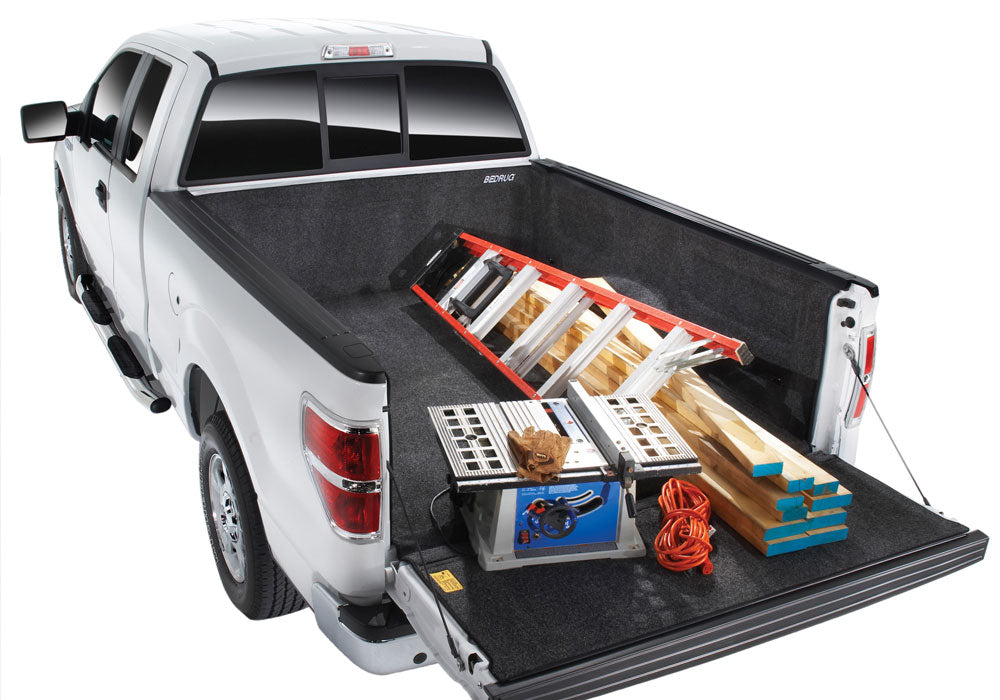 Bedrug Classic Bed Liner | Fits 2019 - 2024 Chevrolet Silverado / Gmc Sierra 1500 New Body 6.6' Bed W/Multi Tg & Crbnprobed (Brzsprayon Required Over Spray-In Liner), Charcoal Grey | Brc19Sbmpk