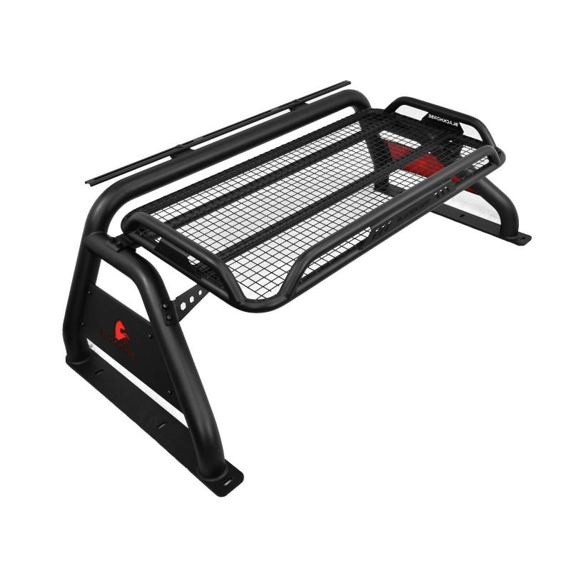 Black Horse Off Road Atlas Roll Bar Black Compatible With 2019-2023 Ford Ranger-Atrb8Bk