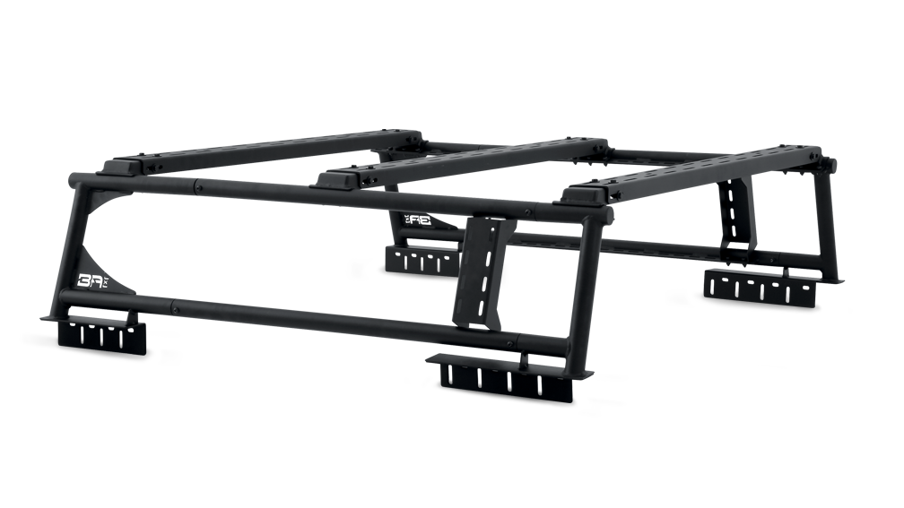 Body Armor 4X4 Tk-6125 Overland Rack - Full Size , Black