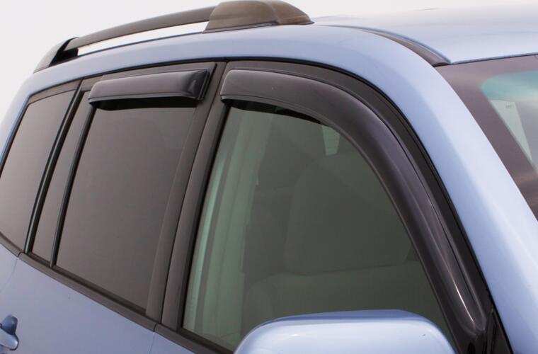 Auto Ventshade [Avs] Outside Mount Ventvisor / Window Deflectors | Fits 2021 - 2024 Ford Bronco Sport, 4 Pcs. | Smoke - 94713