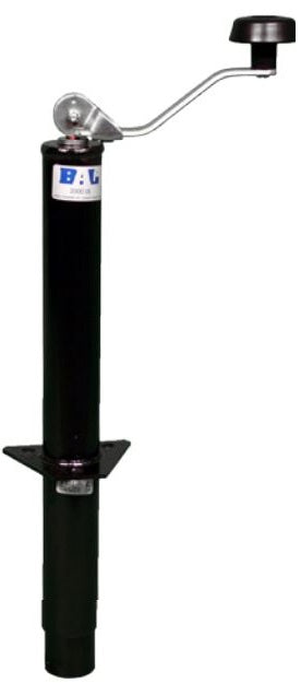 Bal 29020B 1,000 Lb. Topwind Trailer Tongue Jack, Black