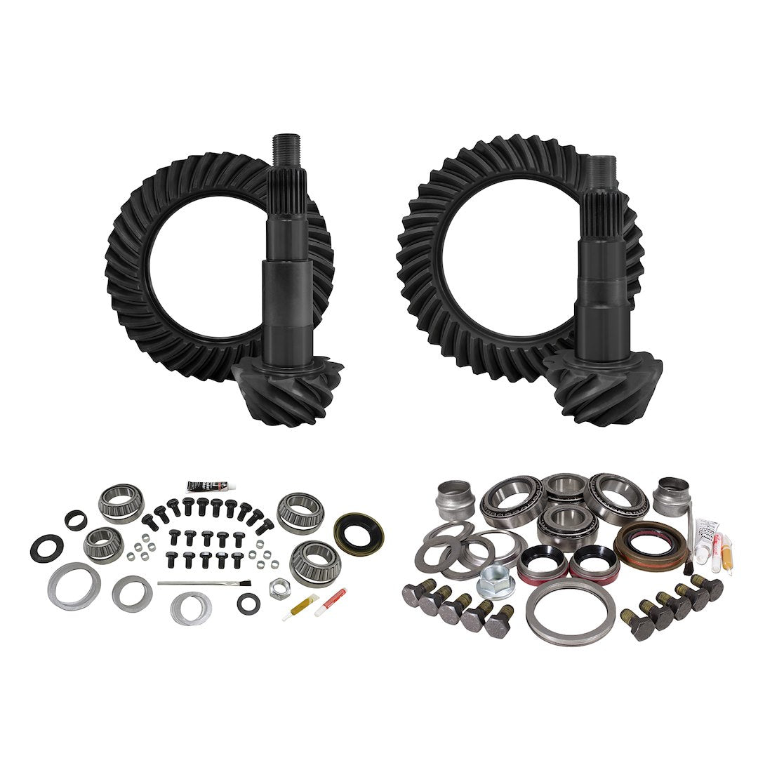 Yukon Gear & Axle (Ygk073) Gear & Install Kit For Jeep Jl Non-Rubicon D35 Rear & D30 Front 4:56 Ratio