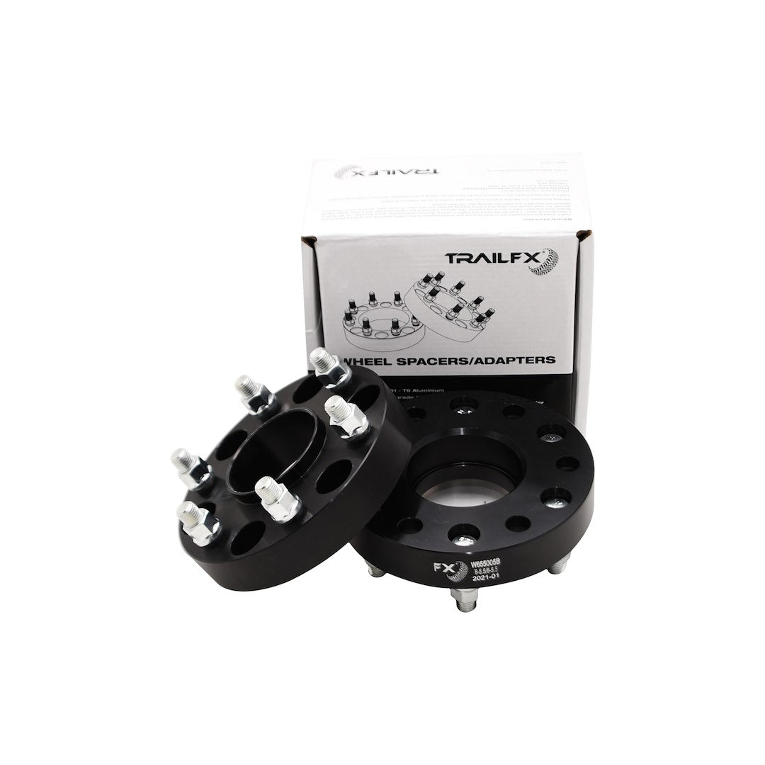 Fx Wheels W655005B 6 X 139.7 In. Wheel Spacer For 1999-2018 Chevrolet Silverado 1500, 2020-2021 Chevrolet Silverado 1500 & 2007 Chevrolet Silverado 1500 Classic, Black