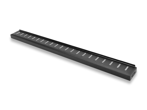 Romik 82382319-6.5' Rof-T Series Black Running Boards