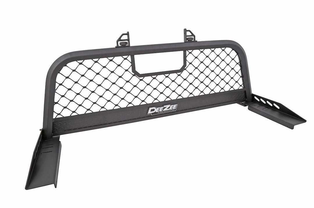 DEE ZEE Aluminum Mesh Cab Rack DZ95058RTB - Texture Black Finish