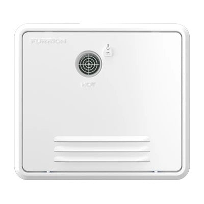 Furrion 2021123960 Retrofit Door Tankless Rv Water Heater System - 18.1' X 16.1', White