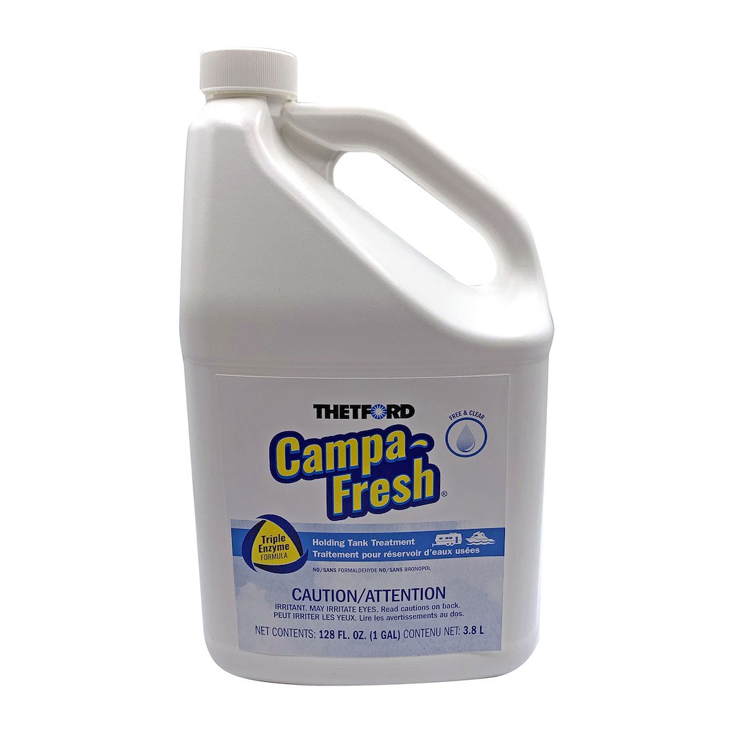Thetford Campa-Fresh Free & Clear Rv Holding Tank Treatment, Formaldehyde Free, Waste Digester, Septic Tank Safe, 1 Gallon (96734)