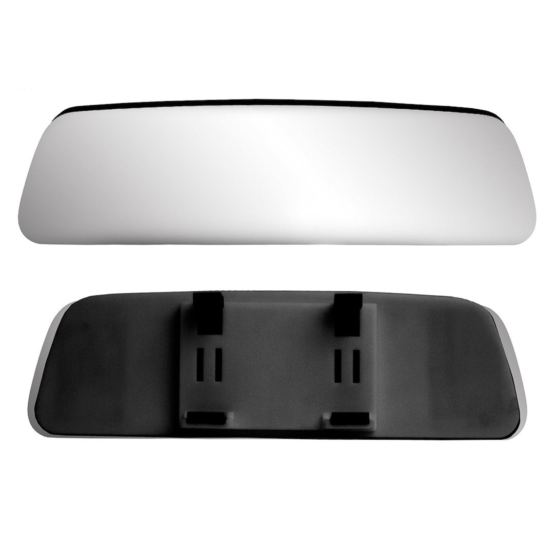 11' X 3' Frameless Wide Angle Mirror, Clip-On