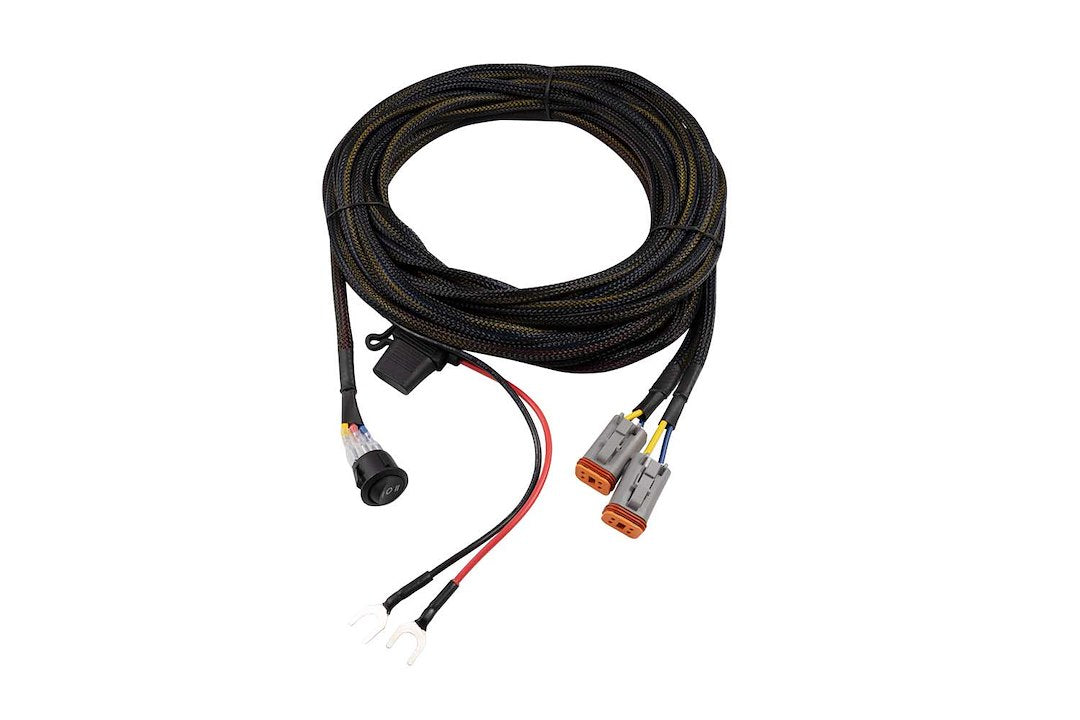 Diode Dynamics Dd4092: Light Duty Dual Output 3-Way 4-Pin Wiring Harness