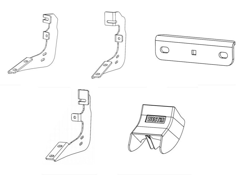 Westin Automotive 287122Pk Install Kit