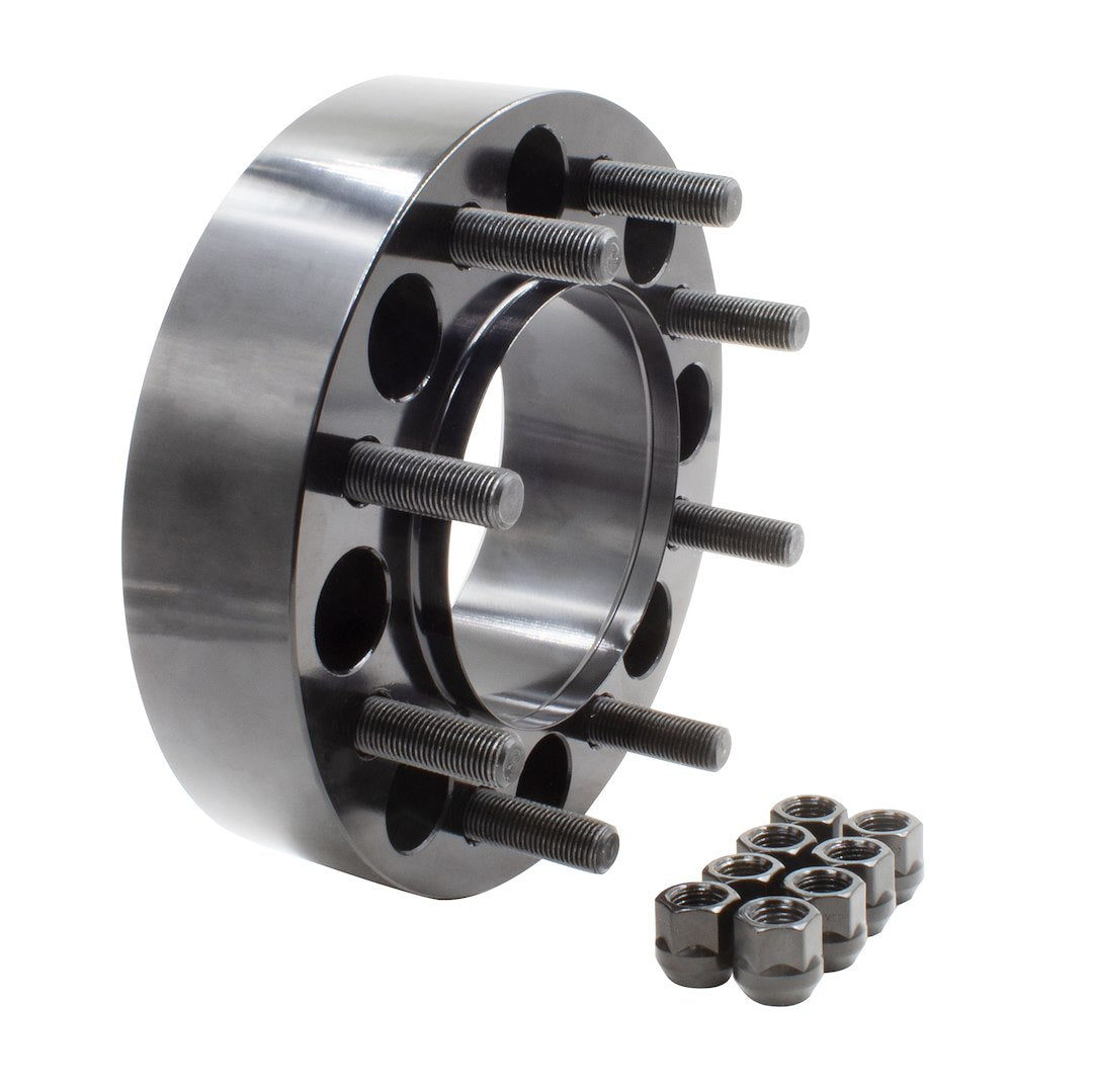 Wheel Accessories Parts 1 Pc Steel Hub Centric Wheel Spacers 8 On 170Mm 2.0' Thick 14Mm 2.0 Thread Stud 124.9Mm Hub Fits 99-04 Ford F250 F350 Super Duty| Single Rear Wheel | Dual Rear Wheel Front Only