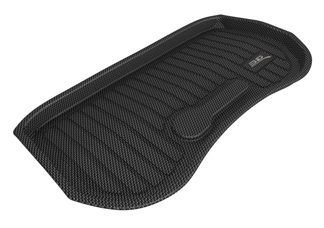 3D Maxpider Custom Fit Kagu Cargo Liner (Black) Compatible With Tesla Model 3 2020-2023 W/ Beaded Basin - Front Cargo Liner